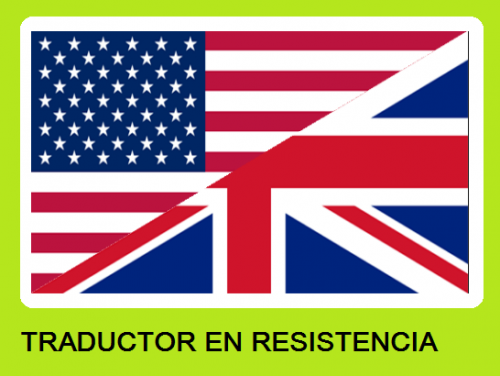 TRADUCTOR DE INGLES EN RESISTENCIA