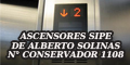 Ascensores Sipe de Alberto Solinas - N° Conservador 1108