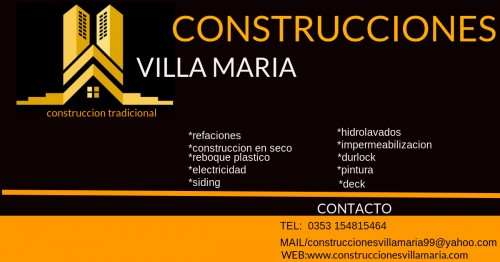 CONSTRUCCIONES VILLA MARIA
