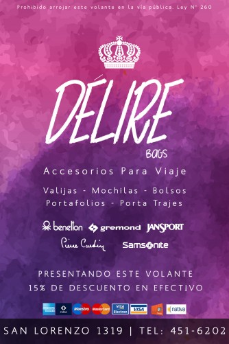 DÉLIRE BAGS