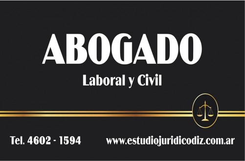 ESTUDIO JURÍDICO DIZ LABORAL Y CIVIL