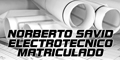 Norberto Savid - Electrotecnico Matriculado